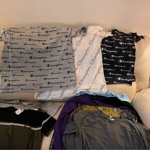 Champion Multi-Color Logo T-Shirts